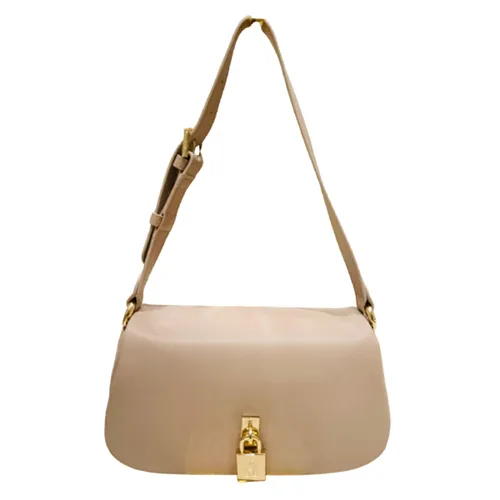 Túi Xách Furla Artemis Model Small Leather Shoulder Bag In Powder Màu Nude