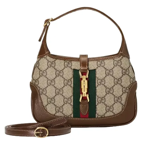 Túi xách - Túi Xách Tay Nữ Gucci Jackie 1961 Mini Shoulder Bag Màu Nâu - Vua Hàng Hiệu