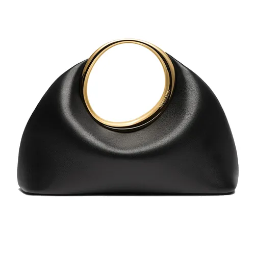 Jacquemus - Túi Xách Nữ Jacquemus The Small Calino Mini Ring Handbag Black Màu Đen - Vua Hàng Hiệu