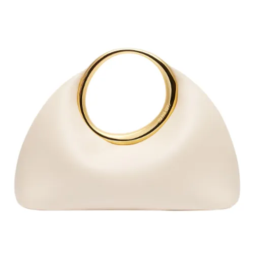 Jacquemus - Túi Xách Nữ Jacquemus The Small Calino Mini Ring Handbag Light Ivory Màu Trắng - Vua Hàng Hiệu