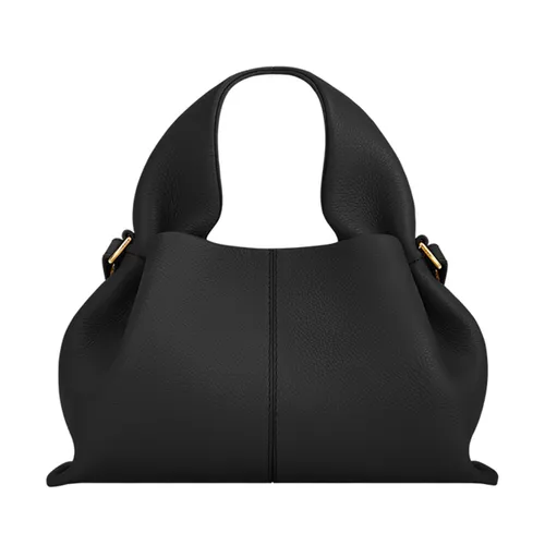Túi Xách Nữ Polène Numéro Neuf Mini Edition Textured Black Màu Đen - Túi xách - Vua Hàng Hiệu