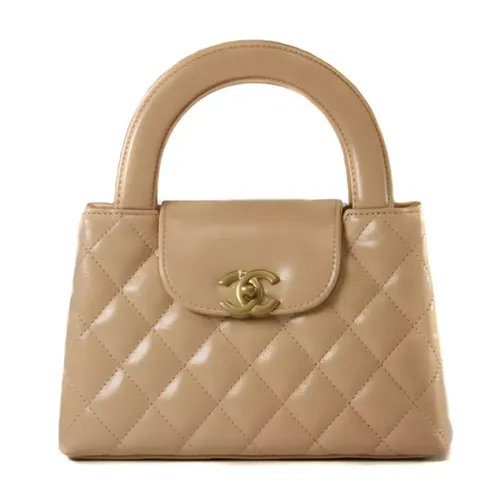 Túi Xách Tay Nữ Chanel Kelly Mini Bag Màu Beige - Túi xách - Vua Hàng Hiệu