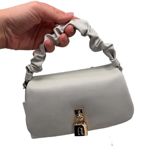 Túi xách - Túi Xách Tay Nữ Furla Artemis Mini Crossbody Màu Bạc - Vua Hàng Hiệu