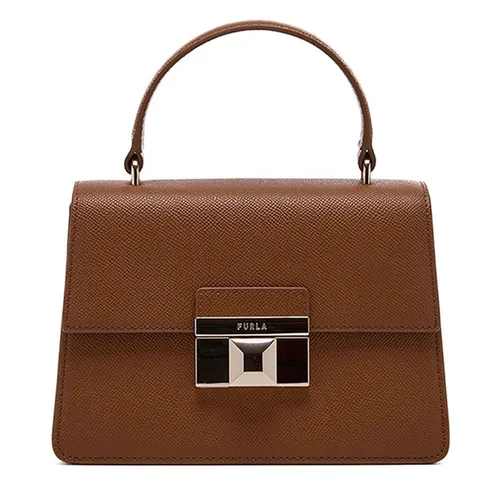 Túi Xách Tay Nữ Furla Venere Top Handle Bag Màu Nâu Size 25 - Túi xách - Vua Hàng Hiệu