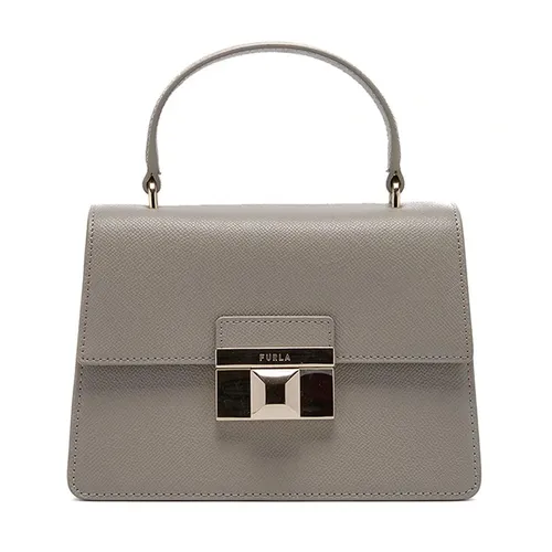 Túi Xách Tay Nữ Furla Venere Top Handle Bag Màu Xám - Túi xách - Vua Hàng Hiệu