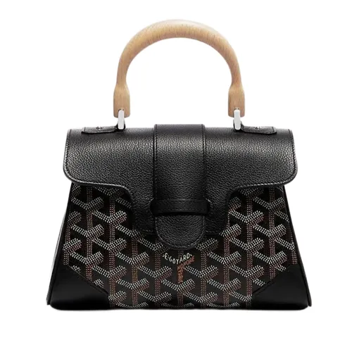 Túi Xách Tay Nữ Goyard Saigon Souple Mini Handle Bag Màu Đen N-QL - Túi xách - Vua Hàng Hiệu