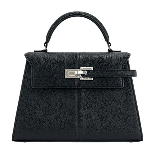 Túi Xách Tay Nữ JW Pei Elise Large Top Handle Bag Black Màu Đen - Túi xách - Vua Hàng Hiệu