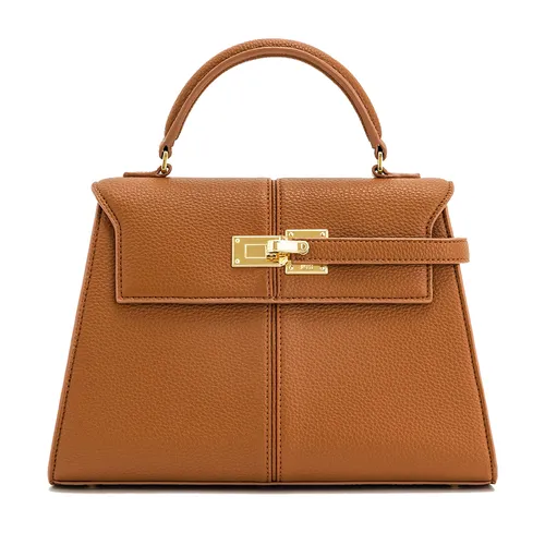 Túi Xách Tay Nữ JW Pei Elise Large Top Handle Bag Brown Màu Nâu