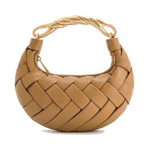 Túi Xách Tay Nữ JW Pei Orla Weave Handbag Brown Màu Nâu  
