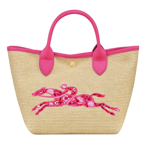 Túi xách - Túi Xách Tay Nữ Longchamp Le Panier Pliage Handbag 10144HZB 319 Màu Hồng - Vua Hàng Hiệu