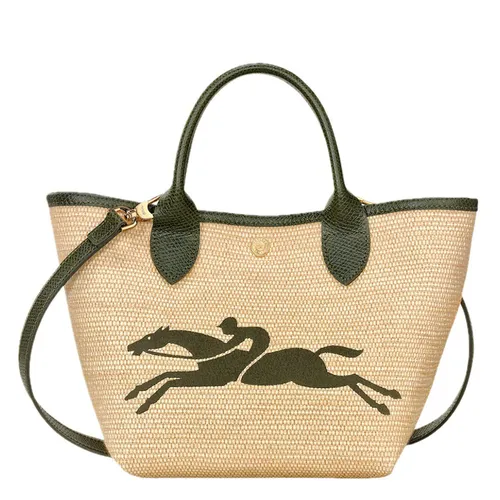 Túi xách - Túi Xách Tay Nữ Longchamp Le Panier Pliage Handbag 10144HZB 292 Màu Xanh Be - Vua Hàng Hiệu