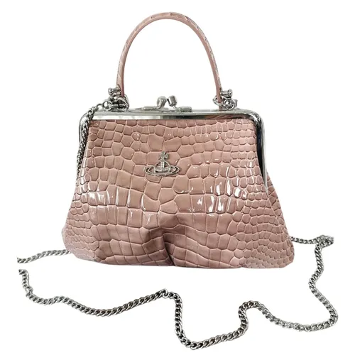 Túi Xách Tay Nữ Vivienne Westwood Granny Frame Pink Màu Hồng Nhạt - Túi xách - Vua Hàng Hiệu