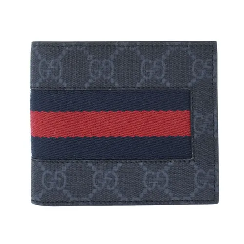 Ví Nam Gucci Ophidia GG Supreme Canvas Wallet 408826-KHN4N-1095 Màu Đen Xám - Túi xách - Vua Hàng Hiệu
