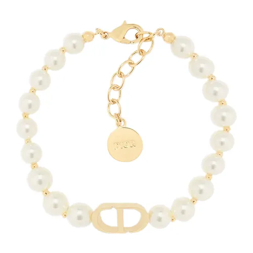 Vòng Đeo Tay Nữ Dior 30 Montaigne Bracelet B1096MTGRS_D301 Màu Trắng Ngà N-QL - Trang sức - Vua Hàng Hiệu