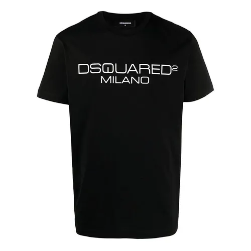 DSquared2 Nam Đen Áo phông - Áo Phông Nam Dsquared2 Cool Fit S71GD1055 T-shirt Màu Đen Size S - Vua Hàng Hiệu