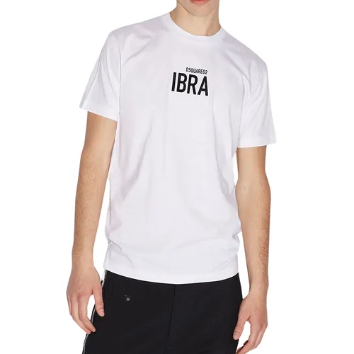 DSquared2 Áo phông - Áo Phông Nam Dsquared2 S78GD0059 Tshirt Màu Trắng Size XS - Vua Hàng Hiệu