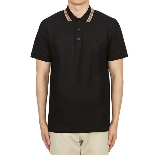 Áo Polo Nam Burberry 8084017 T-shirt Màu Đen Size XS