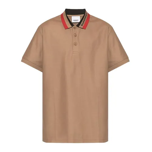 Thời trang - Áo Polo Nam Burberry 8083155 Edney Camel Màu Nâu Size L - Vua Hàng Hiệu