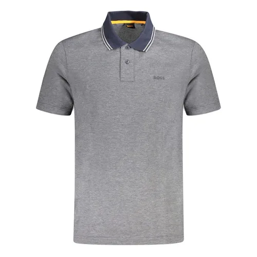 Áo Polo Nam Hugo Boss Polo Shirt 50507814PEOXFORDNEW_BL404 Màu Xám Size S