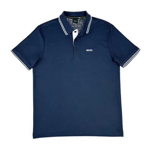 Hugo Boss - Áo Polo Nam Hugo Boss Polo Shirt Màu Xanh Navy Size M - Vua Hàng Hiệu