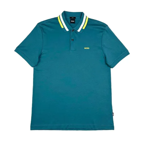 Hugo Boss - Áo Polo Nam Hugo Boss Polo Shirt Màu Xanh Ngọc Size XL - Vua Hàng Hiệu
