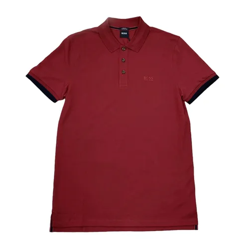 Thời trang Đỏ - Áo Polo Nam Hugo Boss Red Polo Shirt Màu Đỏ Size S - Vua Hàng Hiệu