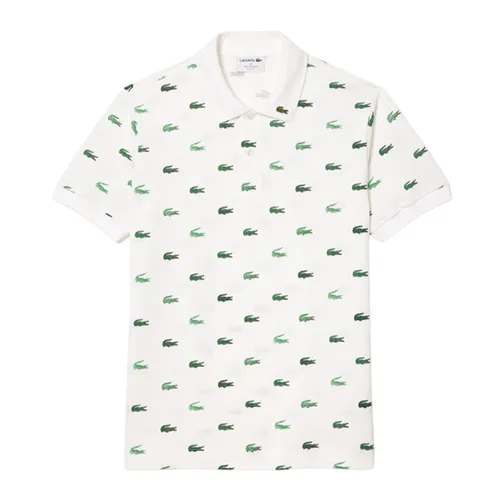 Áo Polo Nam Lacoste Classic Fit Multi Croc Original L.12.12 PH3562 51 001 Màu Trắng Size 4