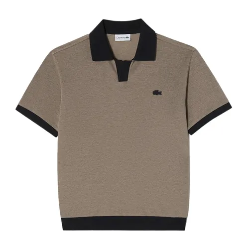 Lacoste Nâu Áo Polo - Áo Polo Nam Lacoste Men's Polo PH287E 55G I1K Màu Nâu Size 4 - Vua Hàng Hiệu