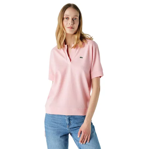 Áo Polo Nữ Lacoste Kadın Relaxed Fit Sarı PF0504 7SY Màu Hồng Size XS - Thời trang - Vua Hàng Hiệu