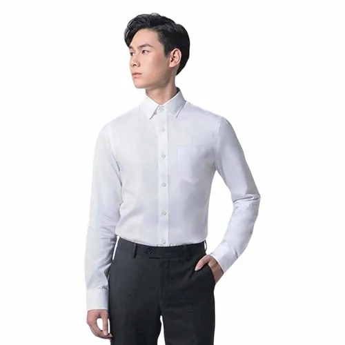 DETERMINANT Nam - Áo Sơ Mi Dài Tay Nam DETERMINANT 203 Dress Shirt Long Oxford White Màu Trắng Size 37 - Vua Hàng Hiệu