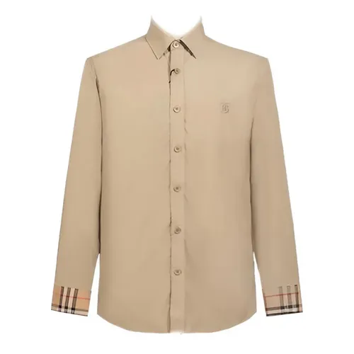 Áo Sơ Mi Nam Burberry Sherwood Soft Fawn Màu Be Size XS - Thời trang - Vua Hàng Hiệu
