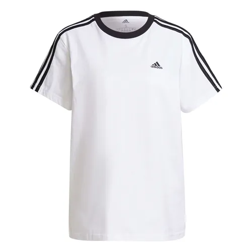 Áo Thun Nữ Adidas Women Sportswear Essentials 3 Stripes Tshirt H10201 Màu Trắng Size L - Thời trang - Vua Hàng Hiệu