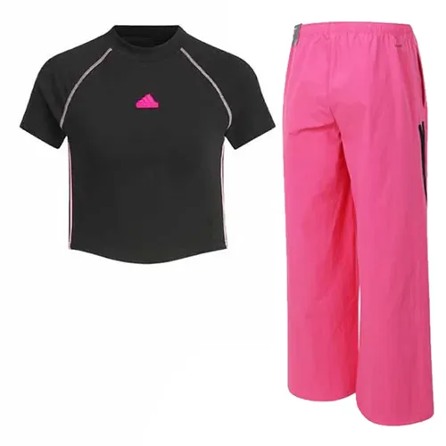Bộ Thể Thao Nữ Adidas JJ1114-JJ1120 Black/ Pink Màu Đen Hồng Size S (Form China) - Thời trang - Vua Hàng Hiệu