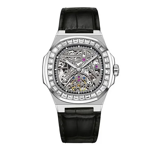 Đồng hồ - Đồng Hồ Nam Carnival Automatic Watch 8118G2-VT-DD-T Màu Đen - Vua Hàng Hiệu