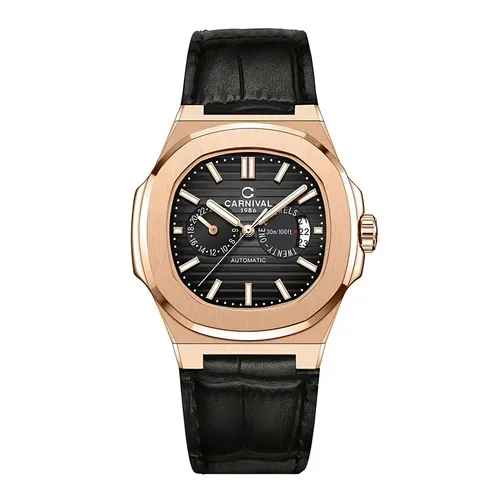 Đồng Hồ Nam Carnival Automatic Watch 8158G-VH-DD-D Màu Đen