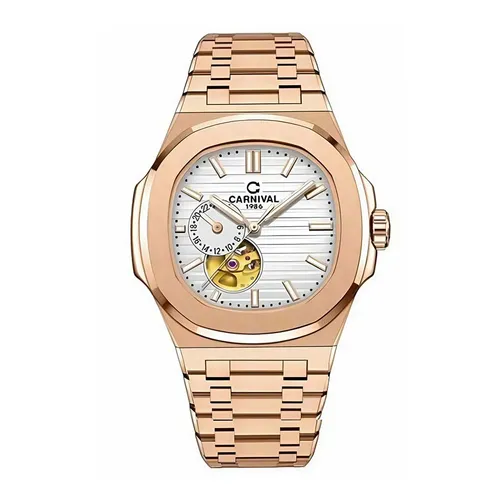 Đồng Hồ Nam Carnival Watch 8159G-VH-T Màu Vàng Hồng - Đồng hồ - Vua Hàng Hiệu