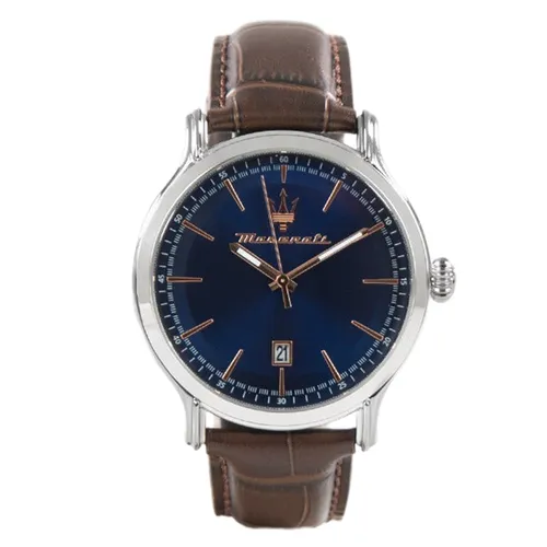 Maserati - Đồng Hồ Nam Maserati Maserati Epoca Quartz Chronograph Men’s Watch R8851118016 Màu Nâu Xanh - Vua Hàng Hiệu
