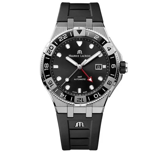 Đồng Hồ Nam Maurice Lacroix Aikon Automatic AI6158-SS001-330-2 Màu Đen - Đồng hồ - Vua Hàng Hiệu
