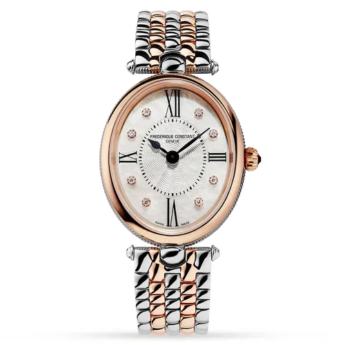 Đồng hồ - Đồng Hồ Nữ Frederique Constant Classics Art Déco FC-200RMPW2V2B Màu Vàng Hồng/Bạc - Vua Hàng Hiệu