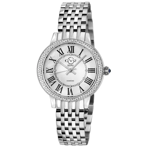 Đồng hồ - Đồng Hồ Nữ Gevril GV2 9150B Astor III Diamond Màu Bạc - Vua Hàng Hiệu