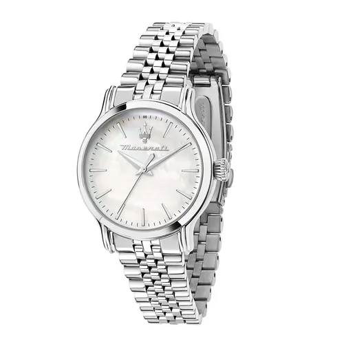 Đồng hồ - Đồng Hồ Nữ Maserati Mặt Xà cừ Epoca R8853118521 Màu Bạc - Vua Hàng Hiệu