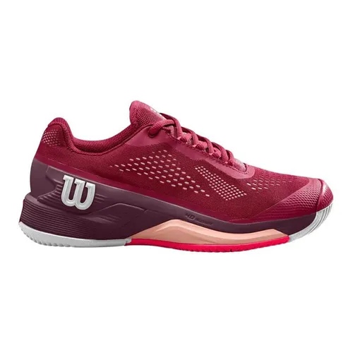 Pickleball Wilson Giày Pickleball - Giày Tennis/Pickleball Nam Wilson Rush Pro 4.5 WRS331220 Màu Đỏ Size 40 - Vua Hàng Hiệu