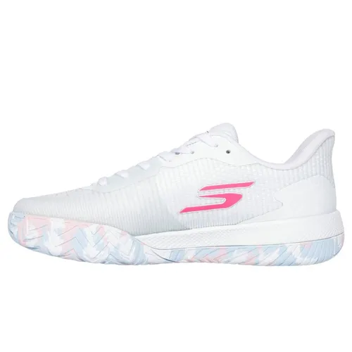 Giày - Giày Tennis/Pickleball Nữ Skechers Viper Court Pro 2.0 172109 WMLT Màu Trắng Size 37 - Vua Hàng Hiệu