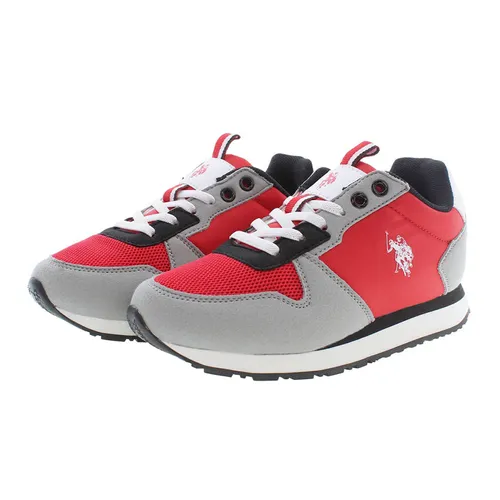 U.S. Polo Assn. - Giày Thể Thao Nam U.S. Polo Assn. NOBIK008K3TH1_ROSSO_RED-LGR01 Màu Xám Đỏ Size 39 - Vua Hàng Hiệu