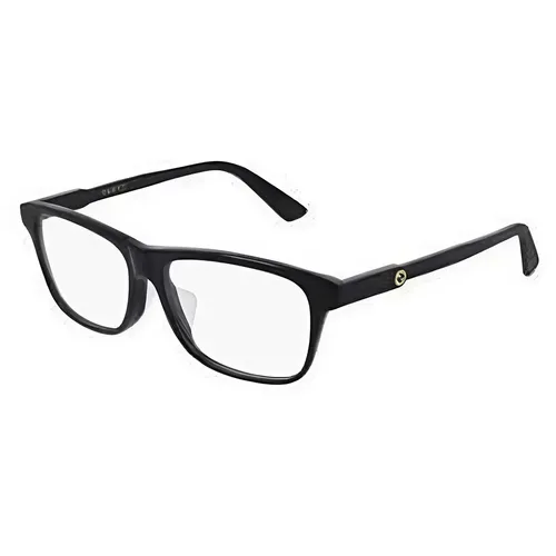 Gọng Kính Nam Gucci Men's Series Double G Optical Glasses Frame Black GG0755 Màu Đen
