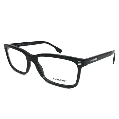 Kính mắt Nam Kính mắt cận - Kính Mắt Cận Nam Burberry Eyeglasses Frames B2352 3001 Black Rectangular Màu Đen - Vua Hàng Hiệu