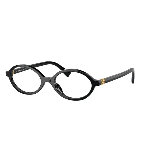 Kính Mắt Cận Nữ Miu Miu VMU 01X 1AB-1O1 Eyeglasses Màu Đen - Kính mắt - Vua Hàng Hiệu