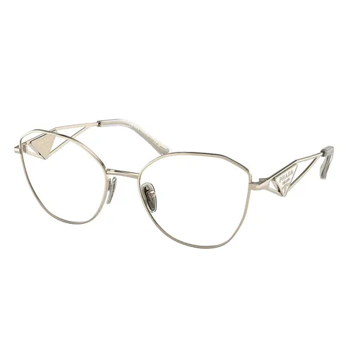 Kính Mắt Cận Prada Eyeglasses PRADA 0PR 52ZV ZVN1O1 Pale Gold Màu Vàng Gold