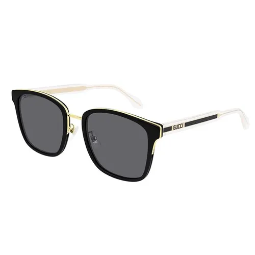 Kính Mát Gucci Square Sunglasses GG0563SK 001 Màu Xám Đen