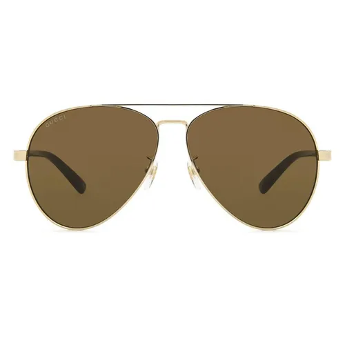 Kính Mát Nam Gucci GG1288SA Màu Nâu